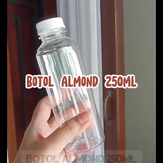 botol almond 250ml