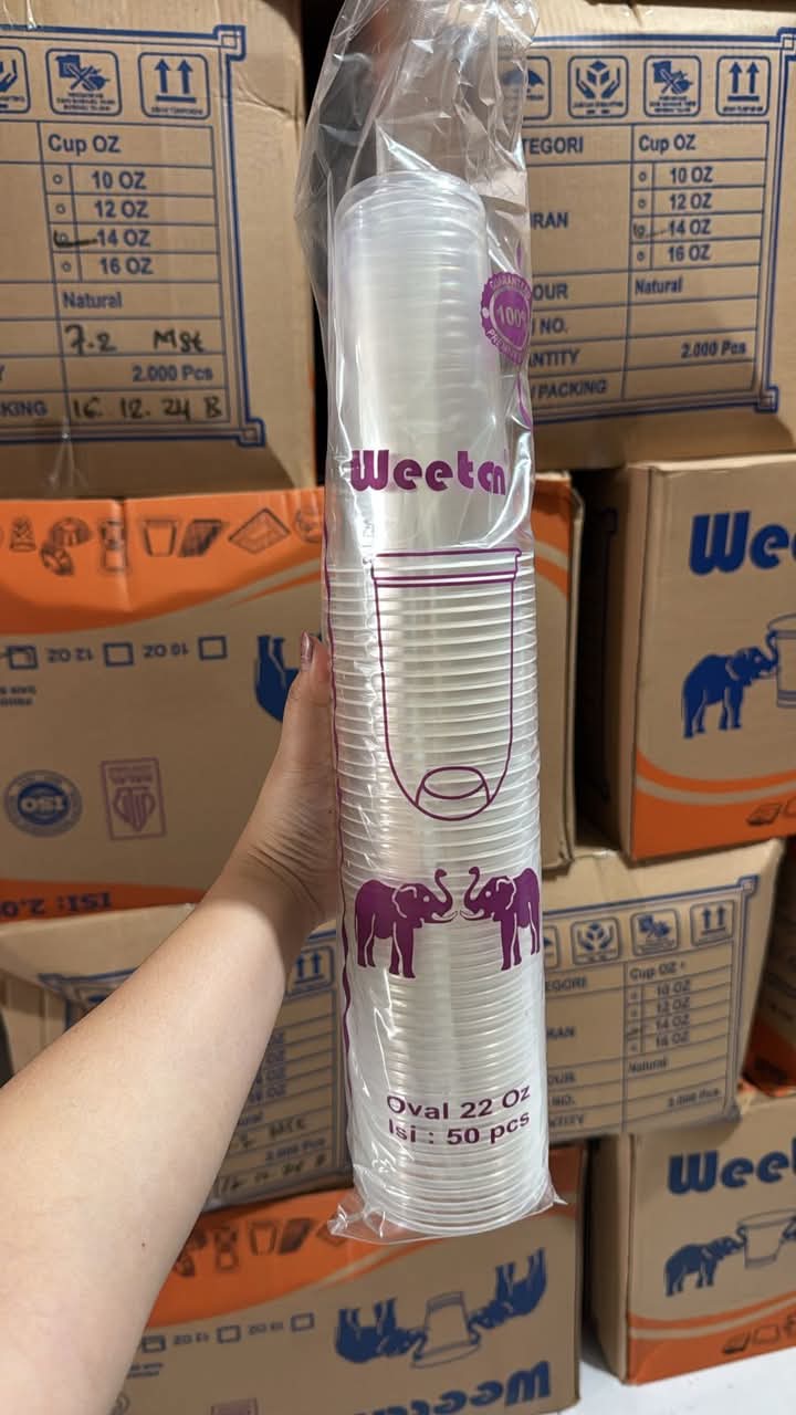 cup oval 22oz