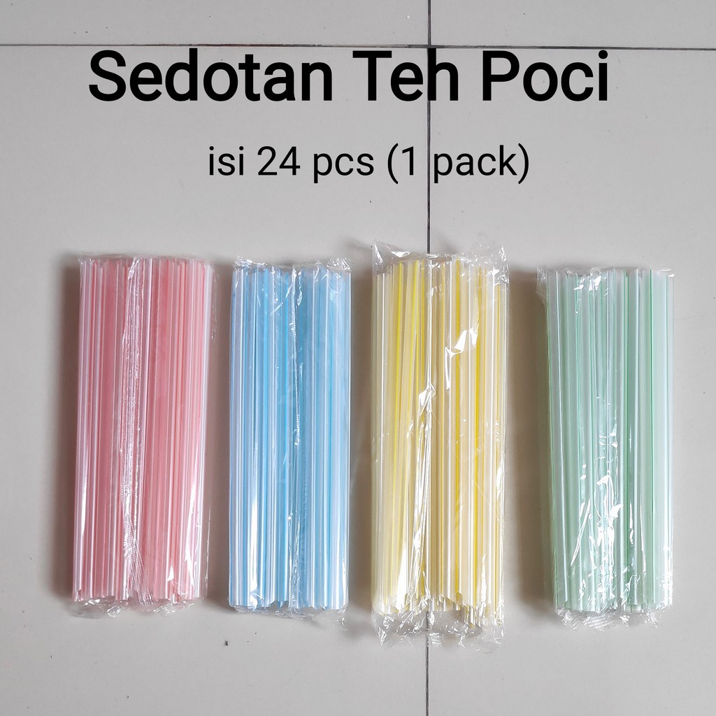 sedotan teh poci