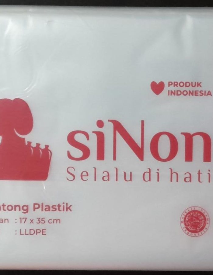 plastik bening/minyak