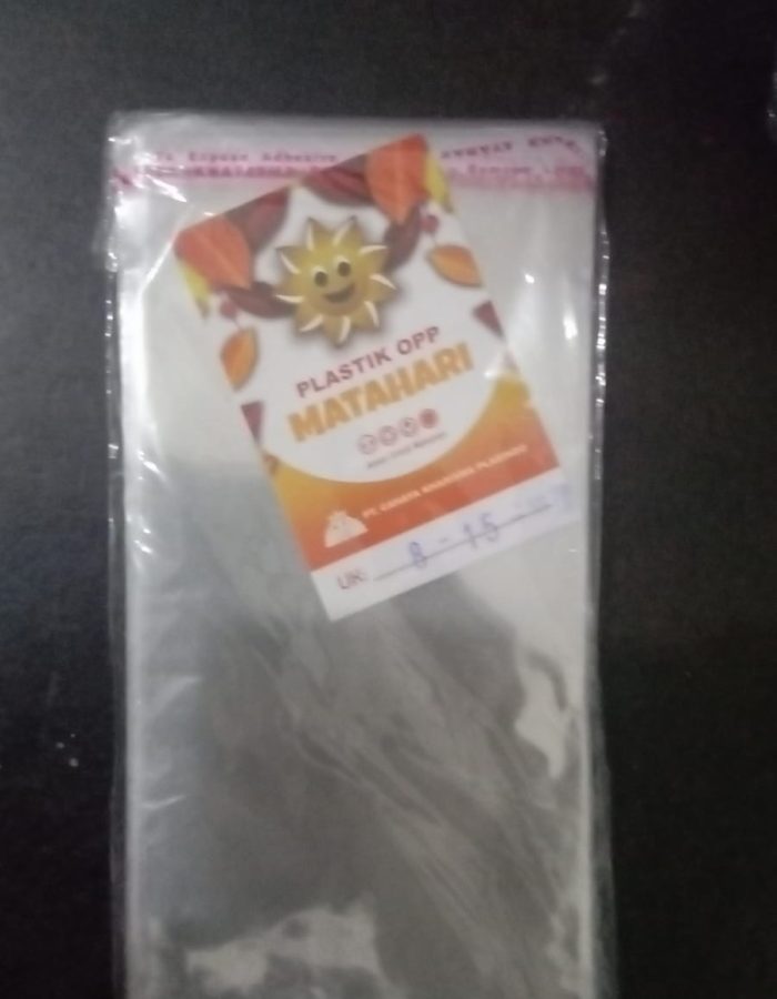 plastik bening/minyak
